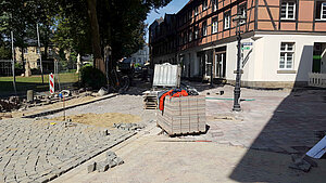 Foto: Kreuzung Kirchplatz / Burgstraße